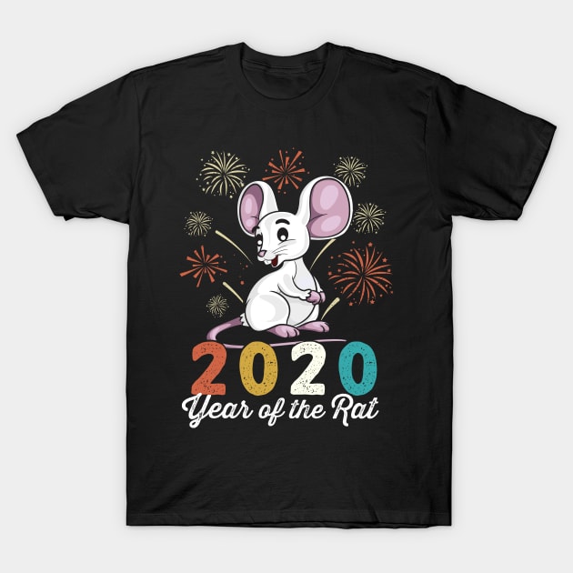 2020 Year of The Rat T-Shirt by stayilbee